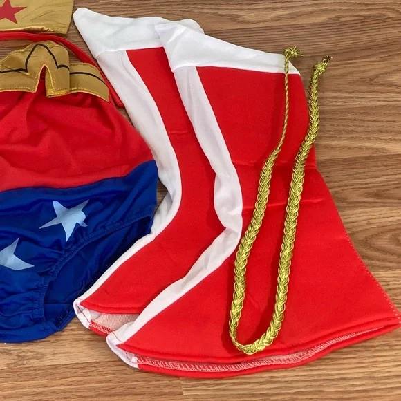 Rubies Justice League Wonder Woman Child Costume Size Medium Girls 8-10 - Picture 6 of 9